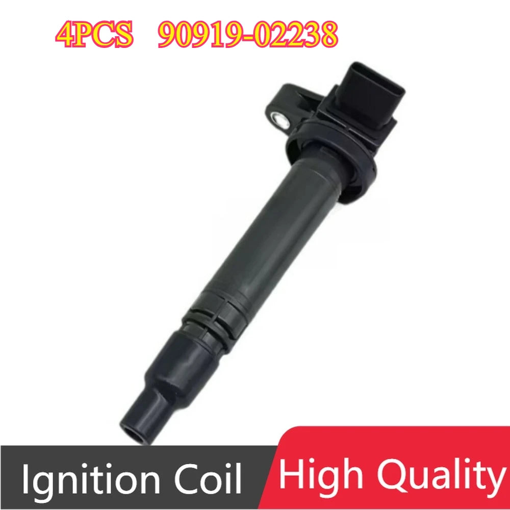 Ignition Coils for Toyota Corolla / Celica 1.8L 2ZZ-GE — 90919-02238 / UF314 (Pack of 4)