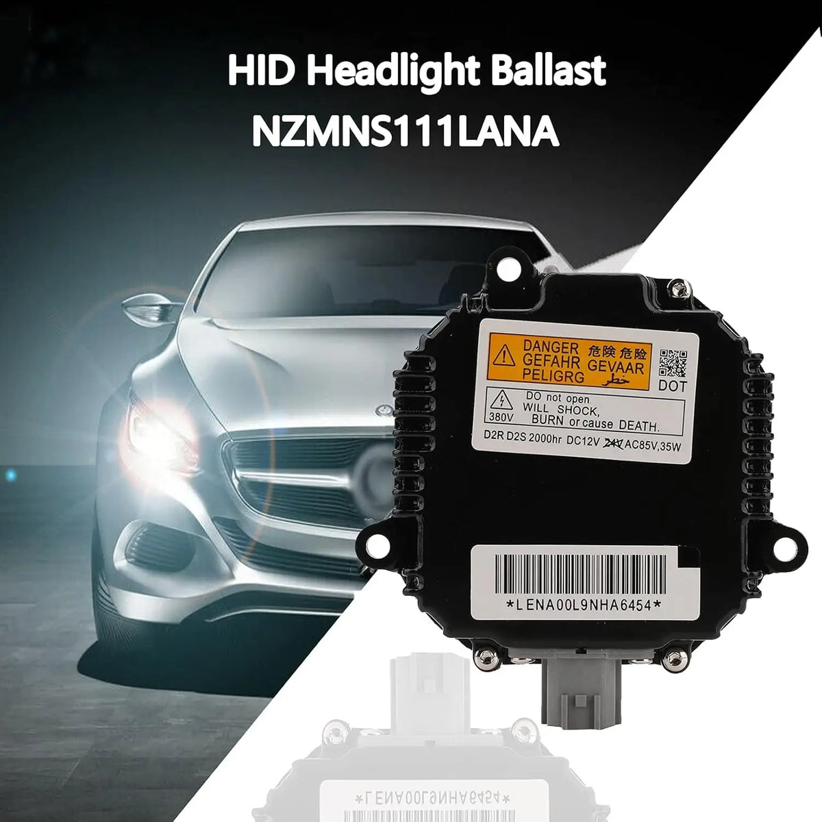 1Set New Quality Car Xenon HID Headlight Ballast Control Unit With Igniter D2S Bulb 28474-8991A 28474-89904 For Nissan Altima 350Z Maxima Murano Rogue Infiniti G35 G37 FX35 Q40 QX60 QX56 QX70 QX80 Car Accessories