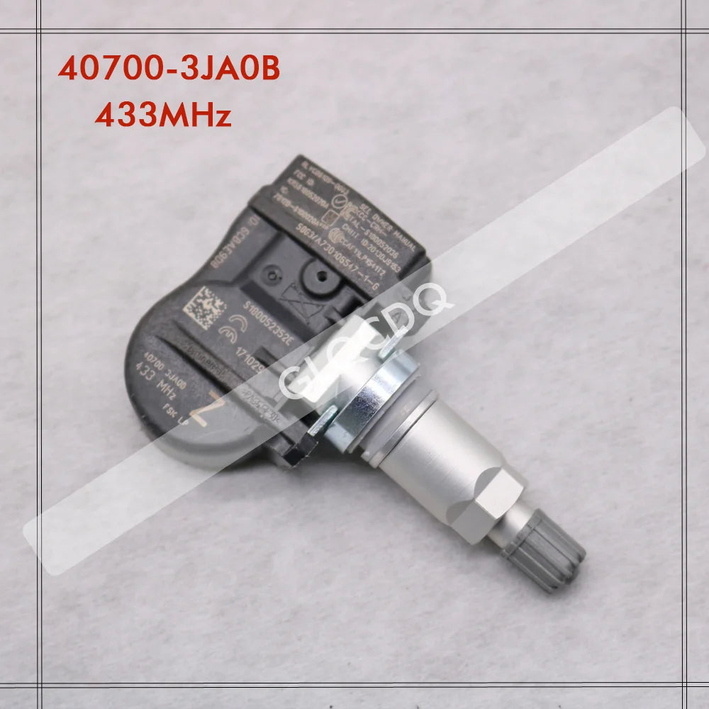 4PCS FOR Infiniti Q50 Q60 QX50 QX56 QX60 Nissan Murano Pathfinder 433MHz TPMS SENSOR TIRE PRESSURE SENSOR 40700-3JA0A 407003JA0B