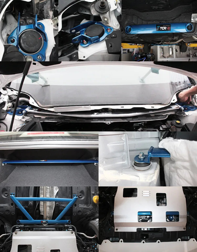 TTCR-II For Honda civic for Hover C50 Suspension system Strut Bar Car Accessories Alloy Stabilizer Bar Car Styling Tension Rod