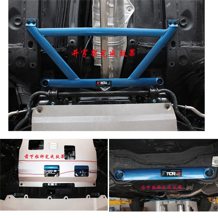 TTCR-II For Honda civic for Hover C50 Suspension system Strut Bar Car Accessories Alloy Stabilizer Bar Car Styling Tension Rod