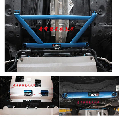 TTCR-II For Honda civic for Hover C50 Suspension system Strut Bar Car Accessories Alloy Stabilizer Bar Car Styling Tension Rod