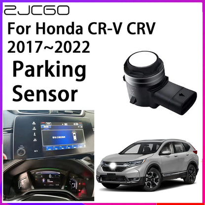 ZJCGO Parking Sensor Kit Car Parktronic Backlight Reverse Radar Monitor System for Honda CR-V CRV 2017 2018 2019 2020 2021 2022