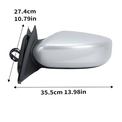 3 Pins Side Mirror Assembly For Nissan Altima 2013 2014 2015 2016-2018 US Version Non-Foldable Rearview Mirror Car Accessories