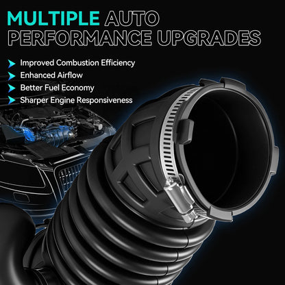Engine Air Filter Intake Hose Tube for 2007 2008 2009 2010 2011 2012 Nissan Sentra 2.0L Replacement # 16576-ET000 16576-ET00A