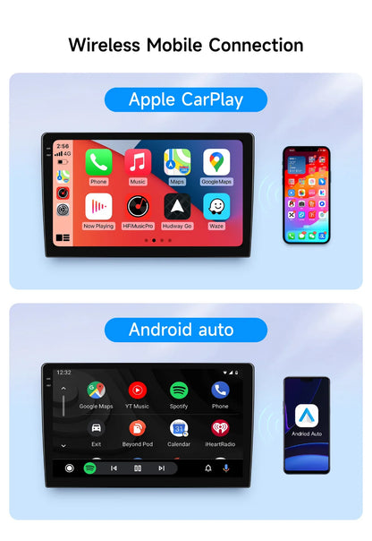 JIUYIN 9“ Android 15 Car Radio Stereo For Toyota Corolla E120 E130 2007-2012 Multimedia Player Navigation GPS Wireless Carplay