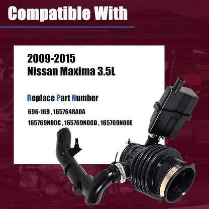 Engine Air Intake Hose For Nissan Maxima 2009-2015 V6 3.5L 165769N00C 165769N00D