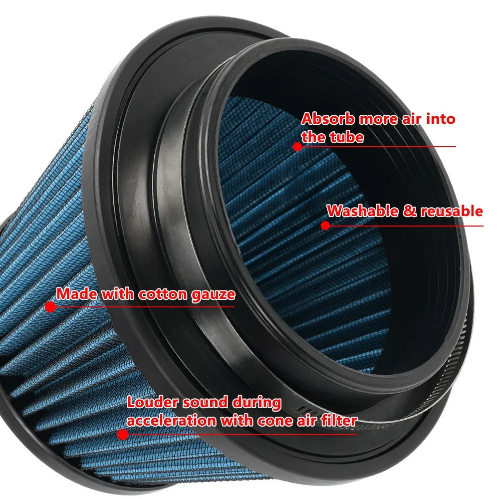 For Honda Civic 92-00 EK EG JDM Racing Car Air Intake Pipe Cold Air Intake Air Filter for Car