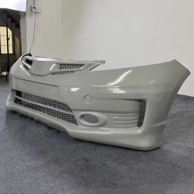 Unpainted Front Bumper for Honda FIT JAZZ GE8 2008 2009 2010 Modified New Style Car Bumper Accessories