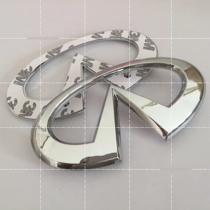 12.5x6cm ABS Rear Trunk Emblem Refit Badge For Infiniti Q50 FX35 Q30 G37 Q70 QX70 G35 Q60 QX50 QX60 QX80 Exterior Accessories