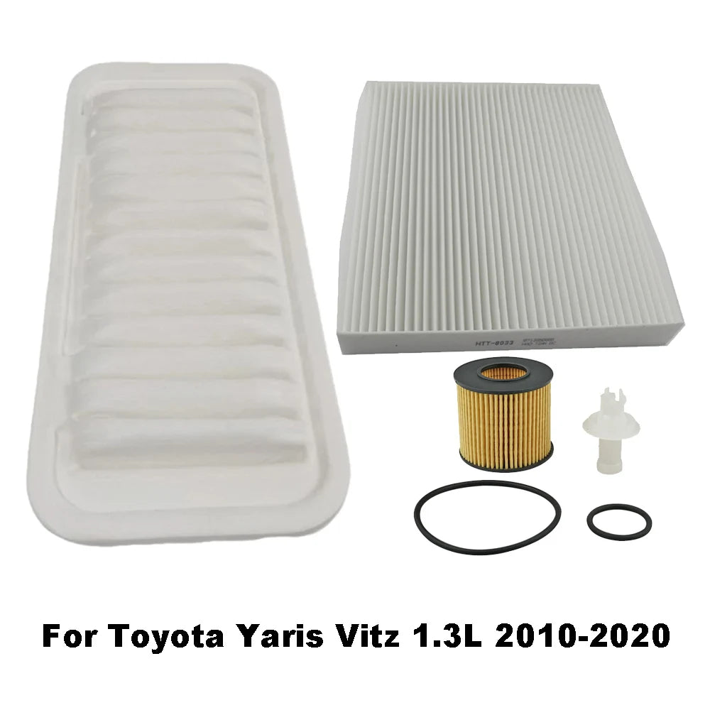 AC, Engine & Oil Filter Kit for Toyota Yaris 1.0L / 1.3L 2010-2020