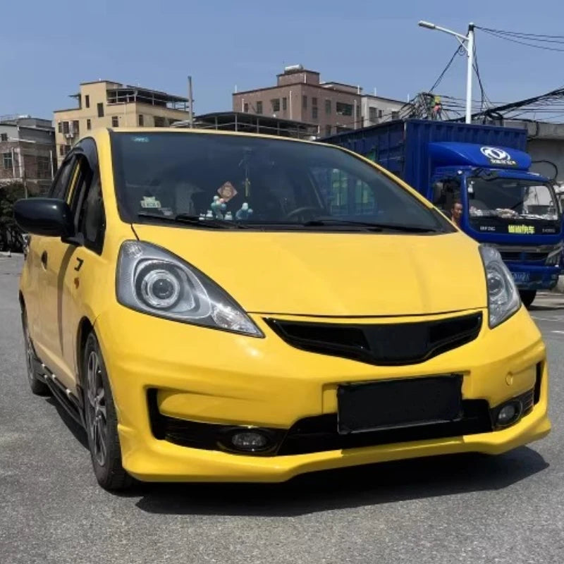 Unpainted Front Bumper for Honda FIT JAZZ GE8 2008 2009 2010 Modified New Style Car Bumper Accessories