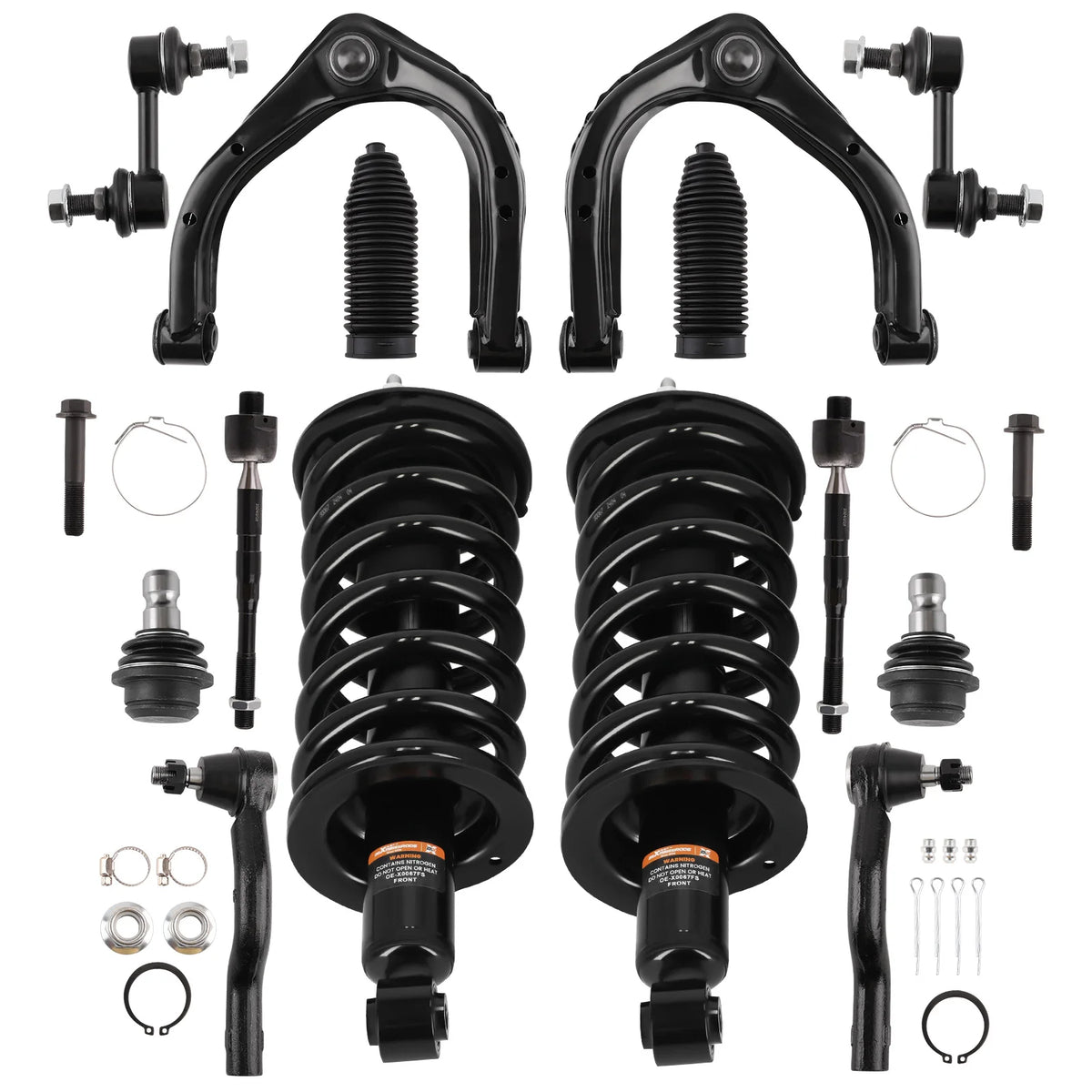 Suspension Kit Front Struts w/ Control Arms For 04-15 Nissan Titan LE/SE/XE 4WD