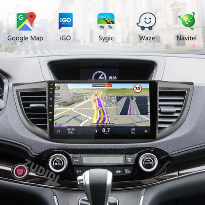Android 16 Car Radio for Honda CRV 2012 2013 2014 2015 CR-V Car Multimedia Stereo Video Audio Autoradio GPS Player Carplay