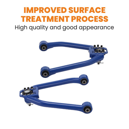 Front Upper Camber Control Arms with Ball Joints for Nissan 350Z 2003-2009 (Pair)