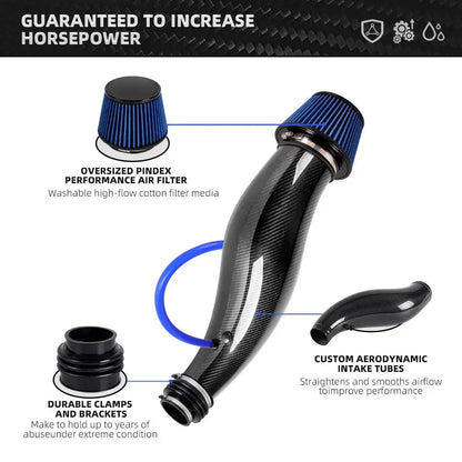 For Honda Civic 92-00 EK EG JDM Racing Car Air Intake Pipe Cold Air Intake Air Filter for Car