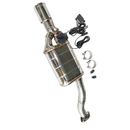 GFC Alexback exhaust muffler for Honda 8th gen Civic 1.8/2.0L Car electric valve exhaust system made of 304 stainless steel pipe