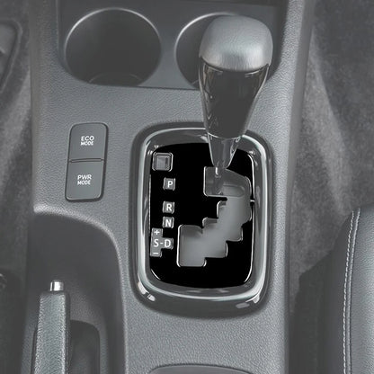 For Toyota Hilux 2015-2021 Carbon Fiber Central Control Gear Shift Indicator Panel Trim Cover Car Interior Decorative Stickers