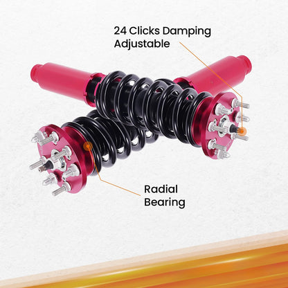 24-Way Damper Front Coilovers for Honda Accord 2003-2007 & Acura TL 2004-2008