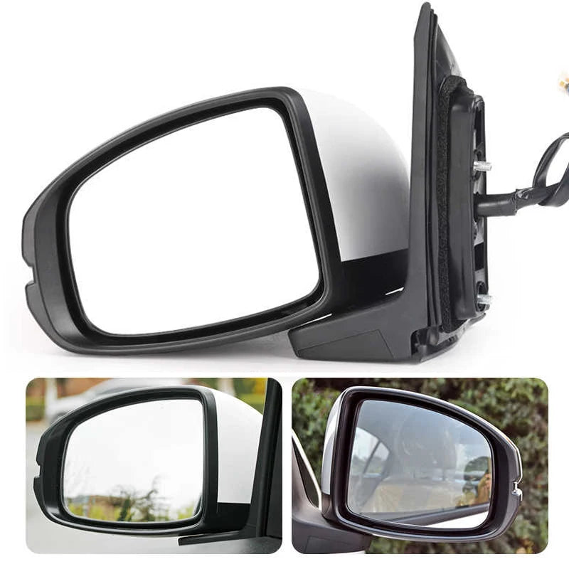 Car Rearview Side Mirror Assy For HONDA CITY GM6 2015 2016 2017 2018 Auto 3-wire Without LED / 5-wire With LED Light