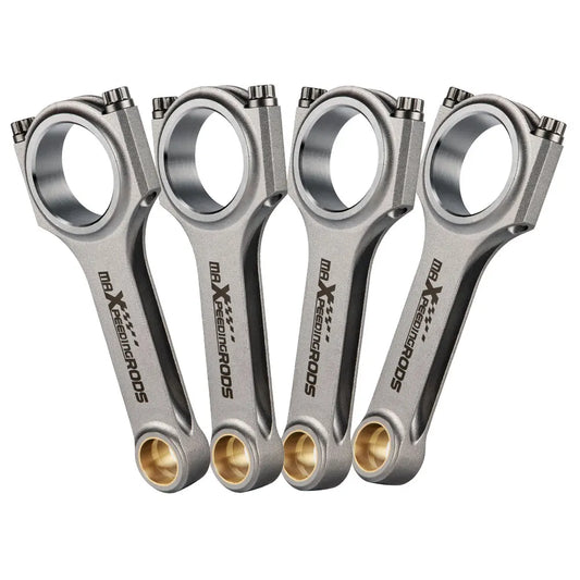 4X H Beam Connecting Rods for Toyota Celica Corolla MR2 4AGE AE86 GTS ARP 2000 Conrod Floating Shot Peen EN24 Floating
