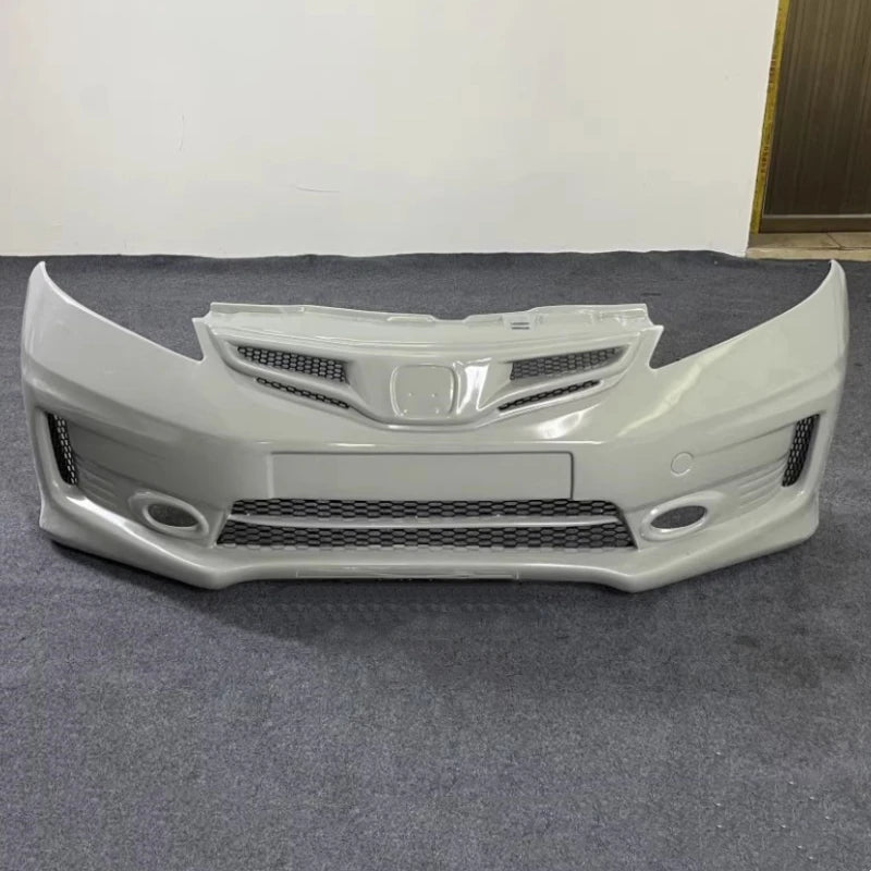 Unpainted Front Bumper for Honda FIT JAZZ GE8 2008 2009 2010 Modified New Style Car Bumper Accessories
