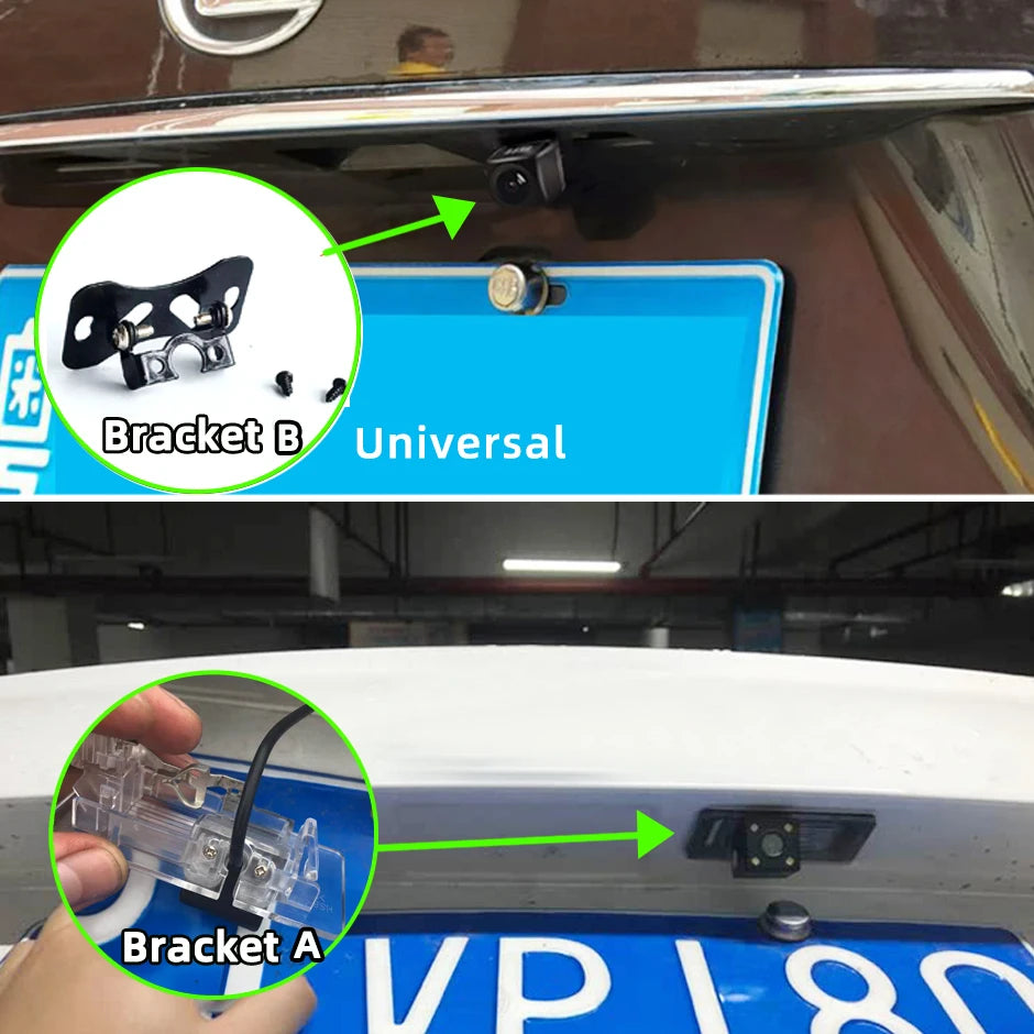 QXNY Backup Camera Rear View Reverse AHD1080P/720P Cam Parking Safety Fits Toyota Corolla Yaris Vios Prius Camry Fortuner Avensi