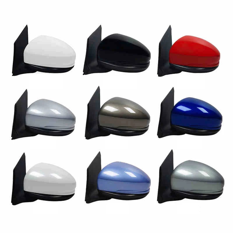 Car Rearview Side Mirror Assy For HONDA CITY GM6 2015 2016 2017 2018 Auto 3-wire Without LED / 5-wire With LED Light