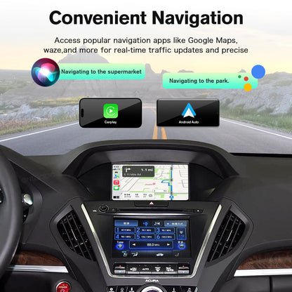 Wireless Apple Carplay For Acura TLX TLX-L MDX RDX RLX ILX 2014-2019 OEM CarPlay Adapter Upgrade Car Ai Box Android Auto Airplay