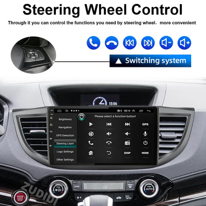 Android 16 Car Radio for Honda CRV 2012 2013 2014 2015 CR-V Car Multimedia Stereo Video Audio Autoradio GPS Player Carplay