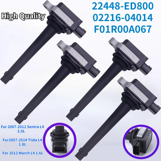 Ignition Coil for Nissan Sentra 2007-2012 / Tiida 2007-2014 / March 2012 — 22448-ED800