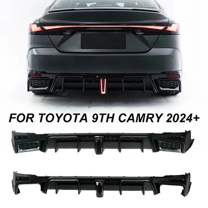 For Toyota 9th Camry 2024+ Rear Bumper Lip Sport Body Kits Yofer Style Rear Diffuser Exterior Upgrade Parts Car Accessories