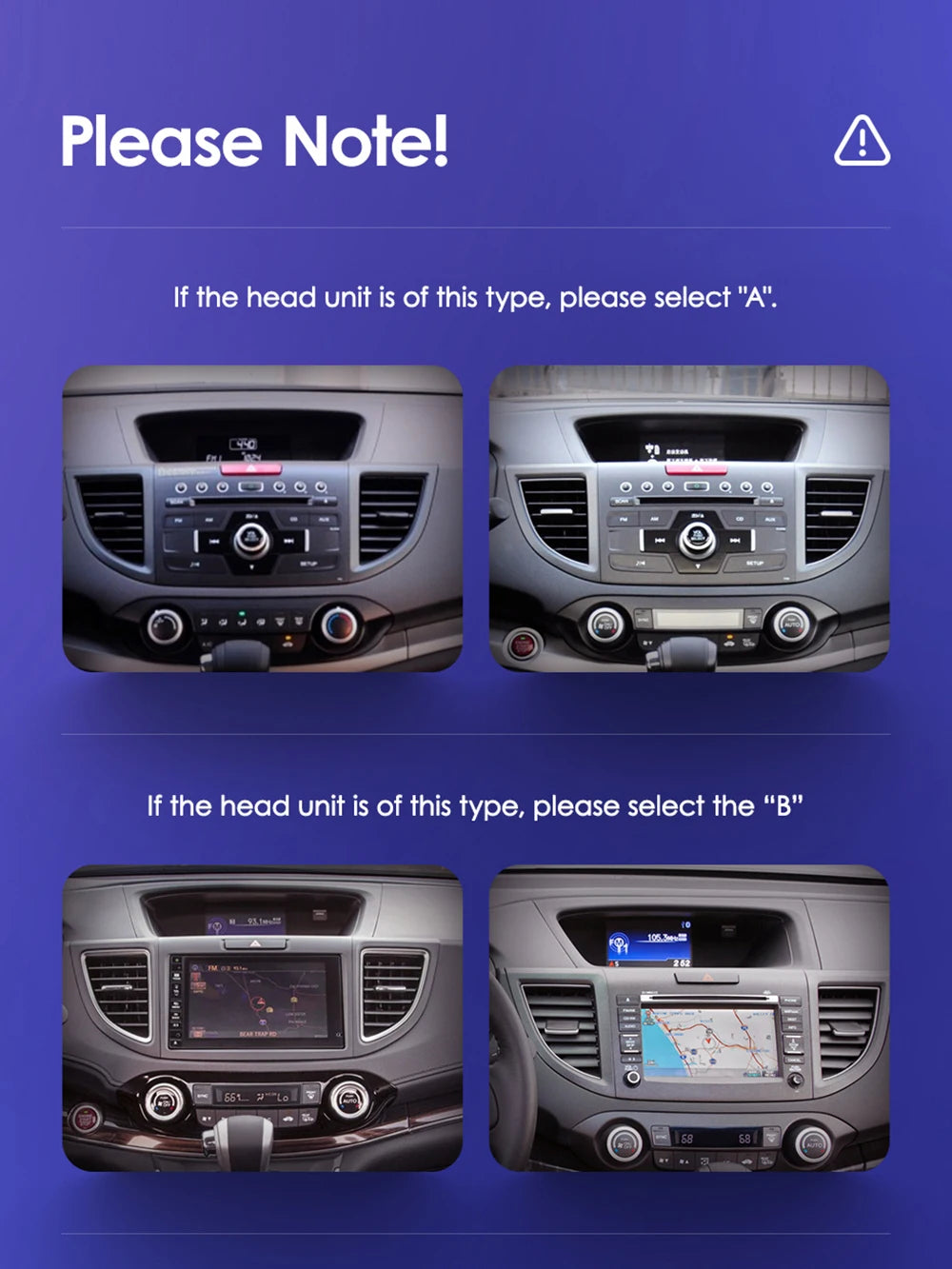 Android 16 Car Radio for Honda CRV 2012 2013 2014 2015 CR-V Car Multimedia Stereo Video Audio Autoradio GPS Player Carplay