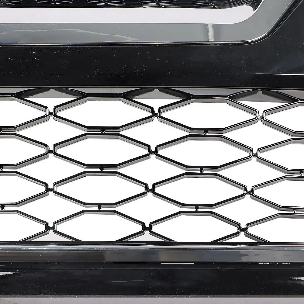 Grille Bumper For 2019-2021 Nissan Maxima Front Plastic Black Chrome Durable