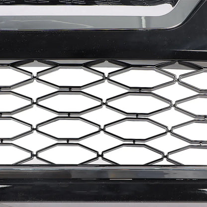 Grille Bumper For 2019-2021 Nissan Maxima Front Plastic Black Chrome Durable