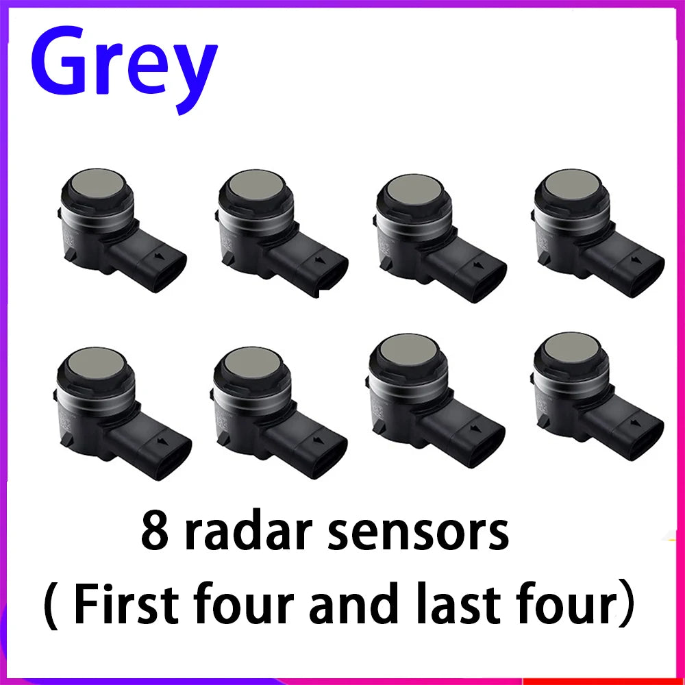 ZJCGO Parking Sensor Kit Car Parktronic Backlight Reverse Radar Monitor System for Honda CR-V CRV 2017 2018 2019 2020 2021 2022