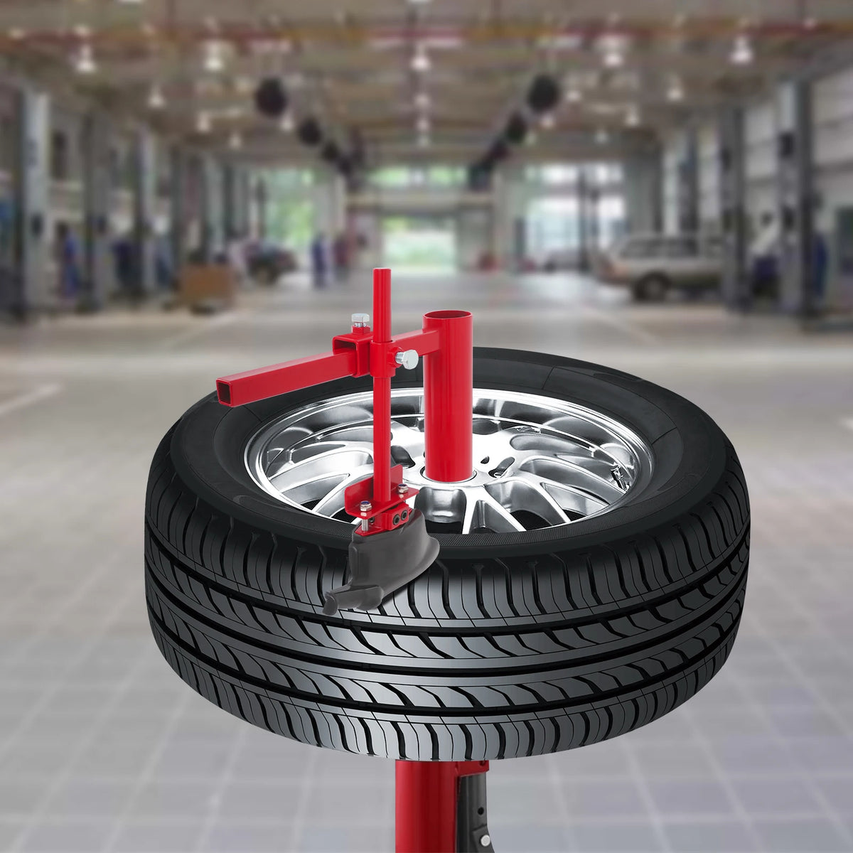 Manual Tire-Changing Adapter Kit with Duck Head – Listed for 16–21 Inches
