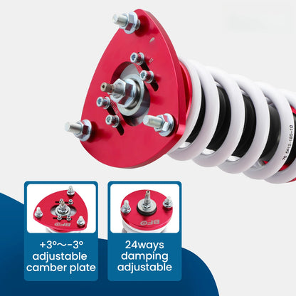 24-Way Adjustable Coilovers Suspension Kit for Honda Accord Coupe 2013-2017