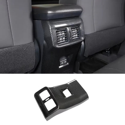 For Toyota RAV4 2020-2025 ABS Carbon Fiber Interior Kit Dashboard Console Gear Shift Panel Decoration Cover Trim Stickers