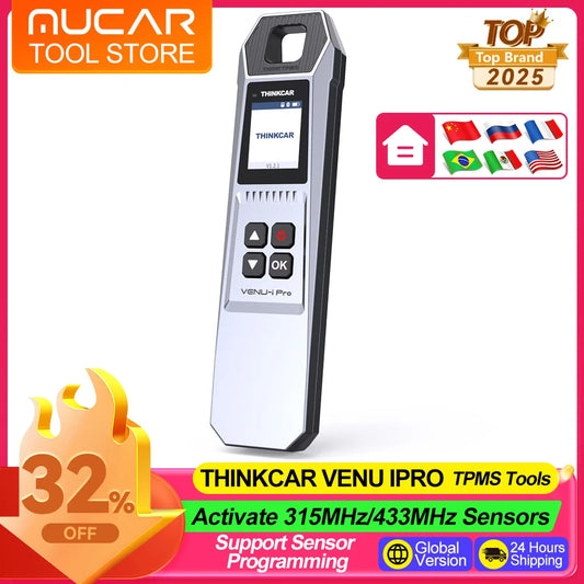 THINKCAR VENU iPro TPMS Activation and Programming Tool – 315/433 MHz