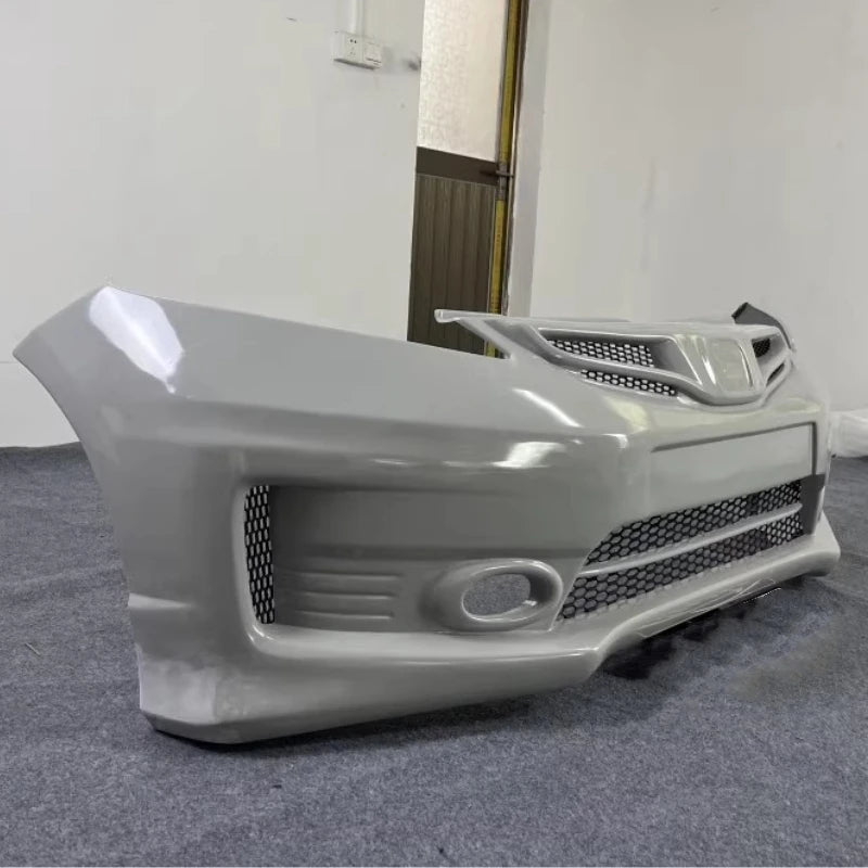 Unpainted Front Bumper for Honda FIT JAZZ GE8 2008 2009 2010 Modified New Style Car Bumper Accessories