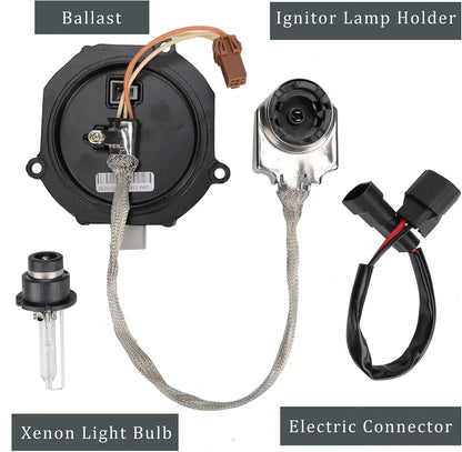 1Set New Quality Car Xenon HID Headlight Ballast Control Unit With Igniter D2S Bulb 28474-8991A 28474-89904 For Nissan Altima 350Z Maxima Murano Rogue Infiniti G35 G37 FX35 Q40 QX60 QX56 QX70 QX80 Car Accessories