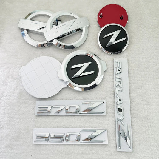 Nissan Z-Style Emblem Badges — 350Z, 370Z & Fairlady Z Options