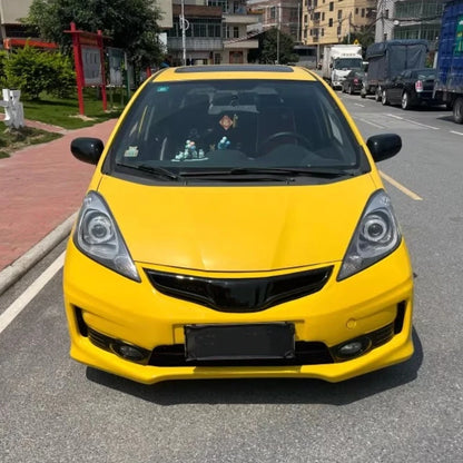 Unpainted Front Bumper for Honda FIT JAZZ GE8 2008 2009 2010 Modified New Style Car Bumper Accessories