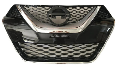Front Bumper Grille Grill For 2016 2017 2018 Nissan Maxima Black Chrome Trim