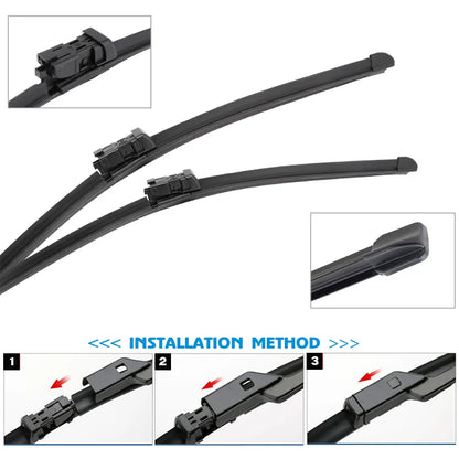 Front Windshield Wiper Blades – Nissan Sentra B16, B17 & B18 (2-Piece Set)