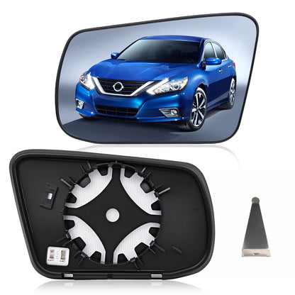 Heated Side Mirror Glass Rearview Mirror for Nissan Altima Sentra 2013 2014 2015 2016 2017 2018 USA Model 963663TH0A 963653TH0A
