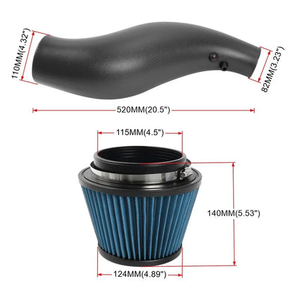 For Honda Civic 92-00 EK EG JDM Racing Car Air Intake Pipe Cold Air Intake Air Filter for Car