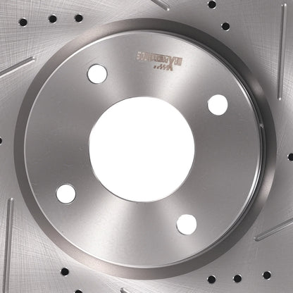 Front Vented Brake Rotors & Pads for Nissan Sentra / Versa 2007-2012 & Cube 2009-2014