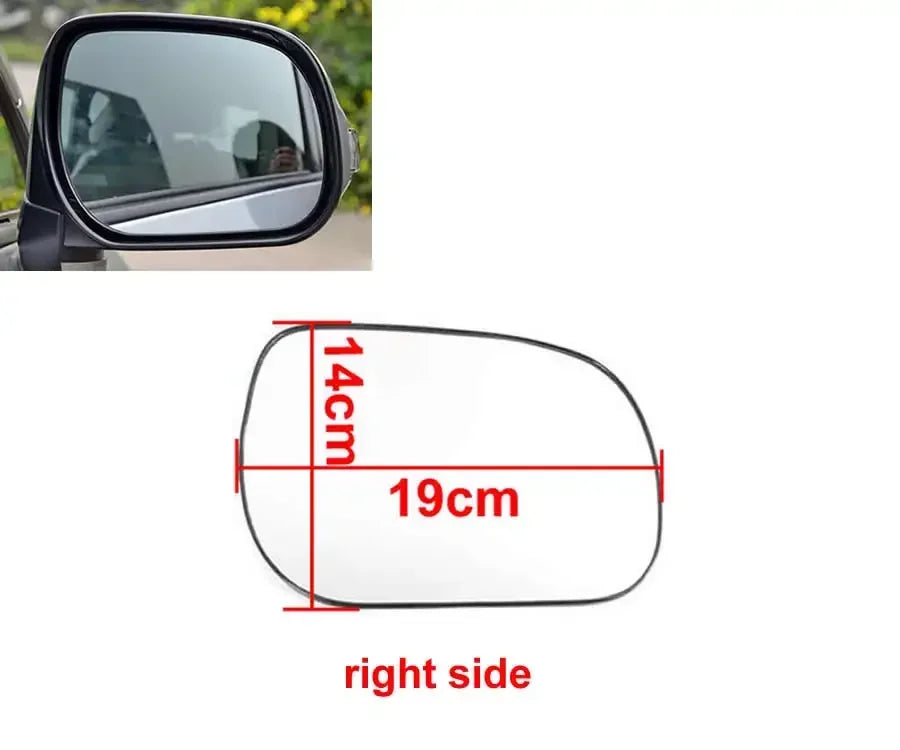 For Toyota RAV4 2009 2010 2011 2012 Car Accessories Rearview Side Mirrors Lens Door Wing Rear View Mirror Glass with Heating